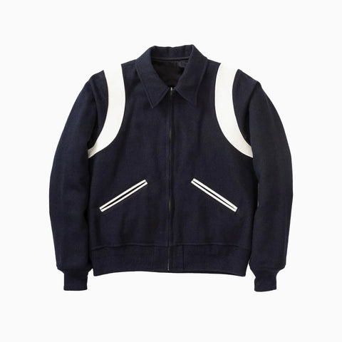 Visvim Troupe Jacket Vintage Tweed Navy