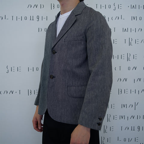 Visvim Solebury Blazer Check Grey
