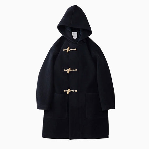 Visvim Miller Convoy Coat (Melton) Navy