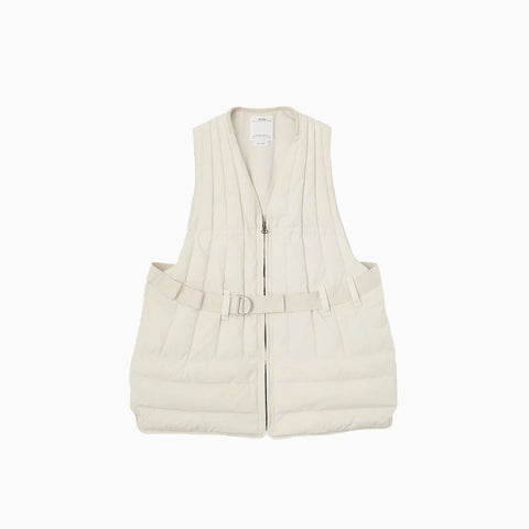 Visvim Solas Down Vest Off White