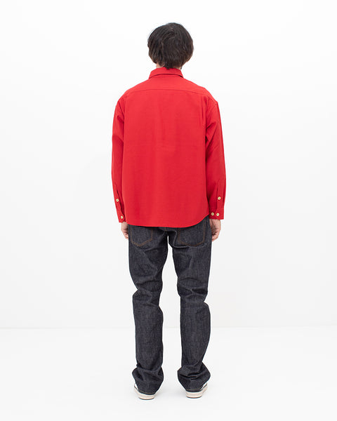 Visvim Lumber L/S Red