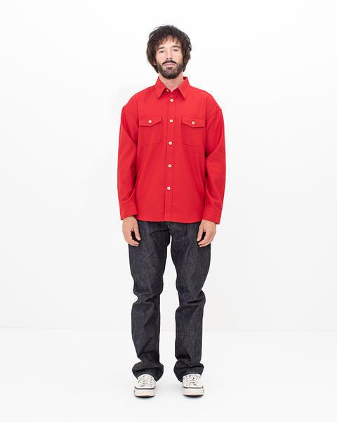 Visvim Lumber L/S Red