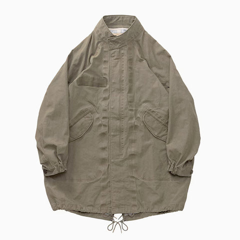 Visvim Six-Five Fishtail Parka 3L DMGD Olive