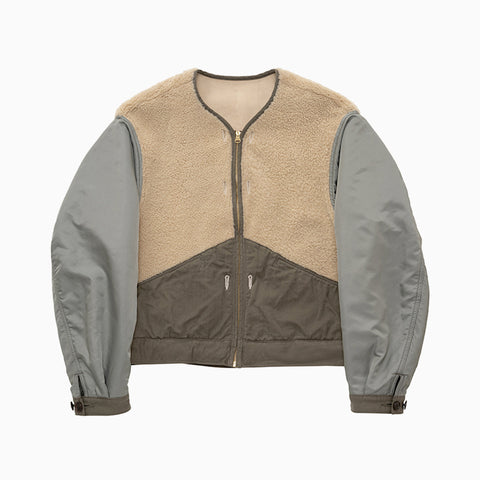 Visvim Iris Jacket (Sheepskin) Grey