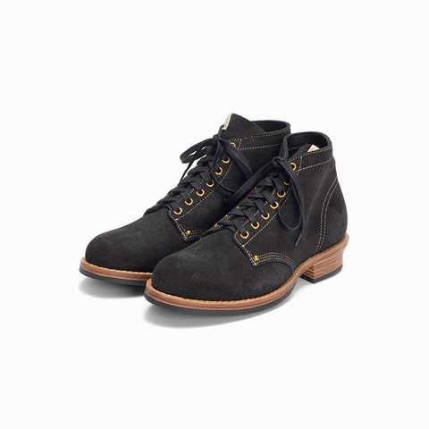 Visvim Brigadier Boots Folk Black