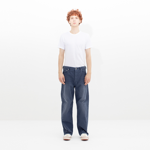 Visvim Fluxus 01 Wide G.CORDS Blue