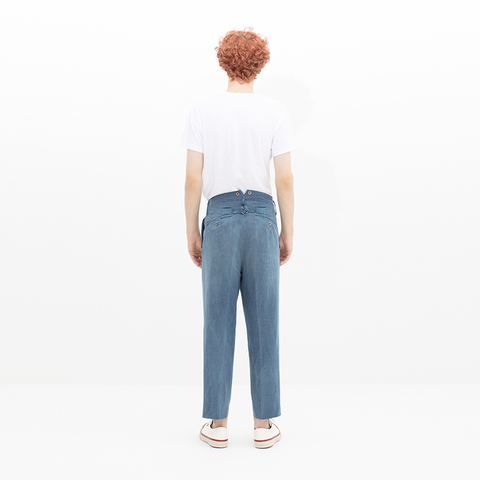 Visvim Pastoral Pants HW DMGD Blue