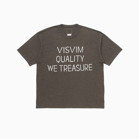 Visvim Jumbo Tee S/S DMGD Black