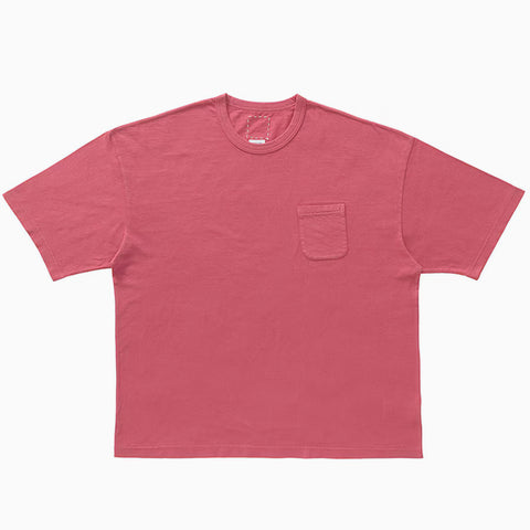 Visvim Mondo Tee S/S DMGD Red