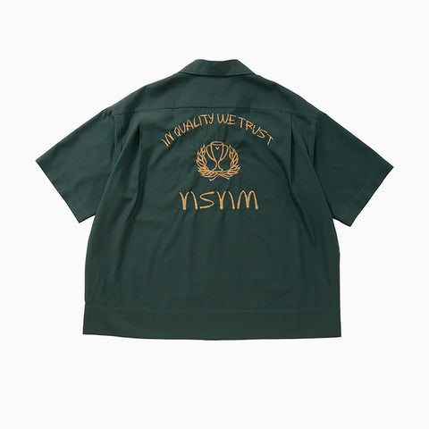 Visvim Copa Shirt S/S (Silk) Green