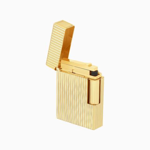 S.T. Dupont Ligne 1 Guilloche Lighter Gold