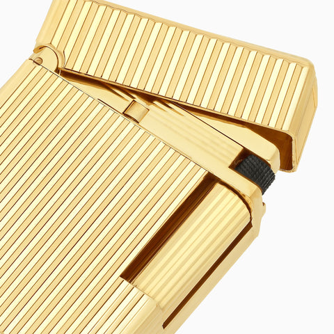 S.T. Dupont Ligne 1 Guilloche Lighter Gold