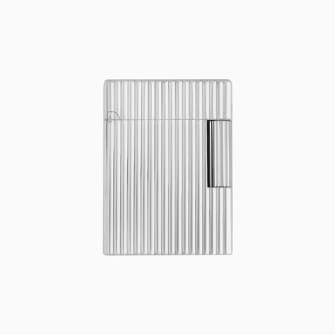 S.T. Dupont Ligne 1 Guilloche Lighter Silver