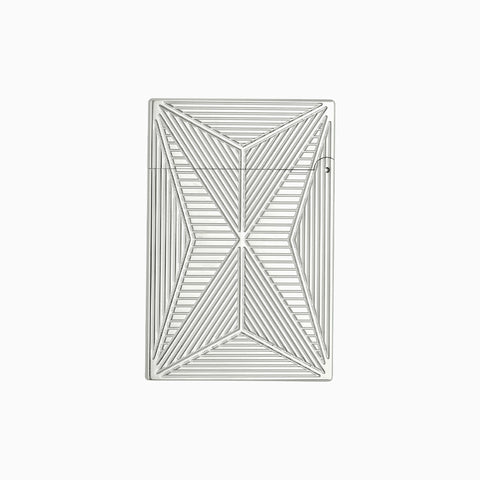 S.T. Dupont Ligne 2 Lighter Small Fire X Silver