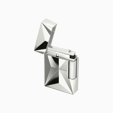 S.T. Dupont Ligne 2 Lighter Small Fire X Silver