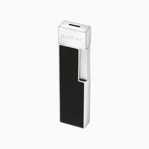 S.T. Dupont Twiggy Lacquered Lighter Silver