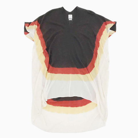 Visvim Kaftan Ruana Dress Tie Dye