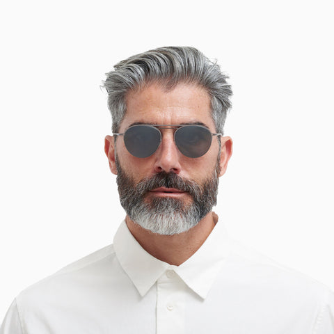 Mykita Duane Shiny Graphite / Mole Grey - Mirror Black