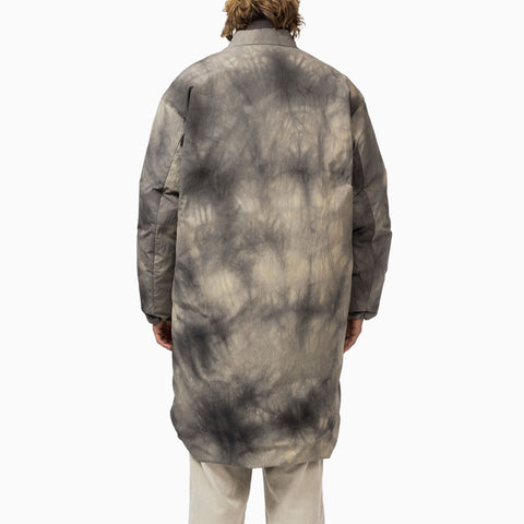 Snow Peak Shibori Dyeing Down Coat Charcoal