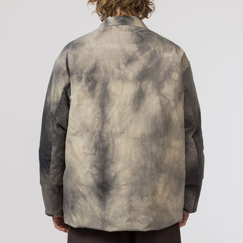 Snow Peak Shibori Dyeing Down Jacket Charcoal