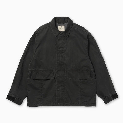 Snow Peak Pigment Washed Jacket Charcoal