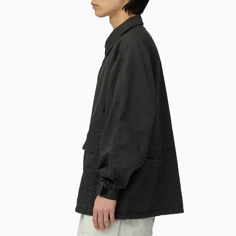 Snow Peak Pigment Washed Jacket Charcoal