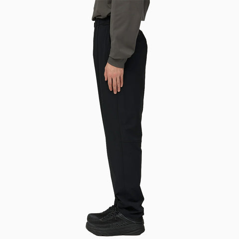 Snow Peak Water-Repellent Stretch Tapered Pants Black