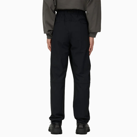 Snow Peak Water-Repellent Stretch Tapered Pants Black