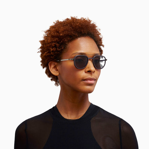 Mykita Alder MH60 Slate Grey / Shiny - Graphite Polarized Pro Hi-Con Grey