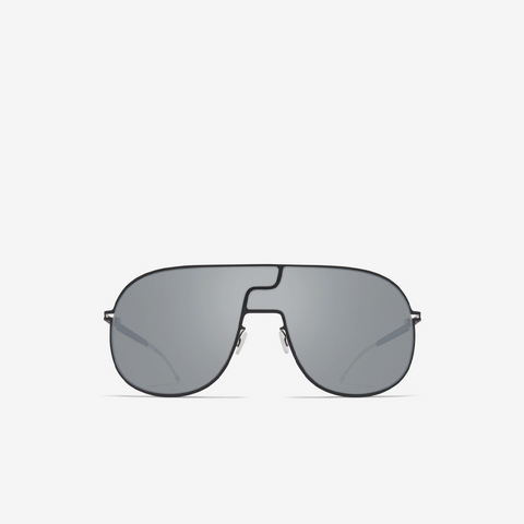 Mykita Studio 12.1 Jet Black / Silver Flash Shield