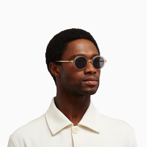 Mykita Esbo C101 Matte Champagne / Glossy Go - Polarized Pro Hi-Con Grey