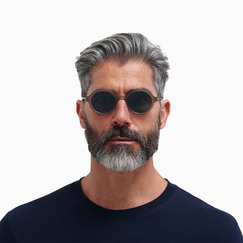 Mykita Esbo C106 Matte Taupe / Shiny Graphit - Polarized Pro Ocean Blue