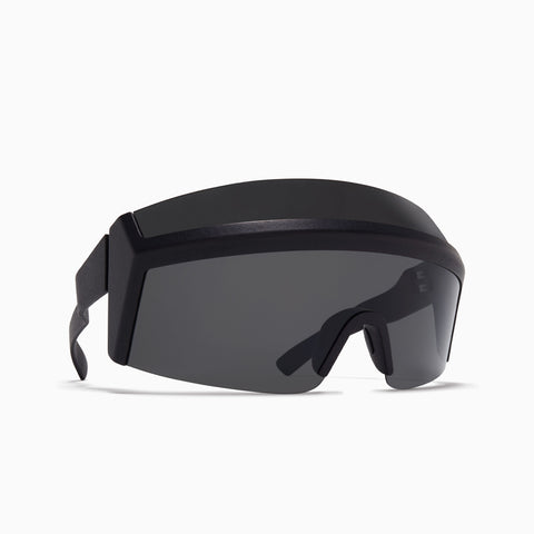 Mykita x Bernhard Willhelm Satori MD1 Pitch Black - Darkgrey Solid Double