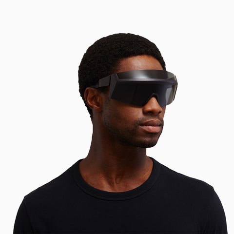 Mykita x Bernhard Willhelm Satori MD1 Pitch Black - Darkgrey Solid Double