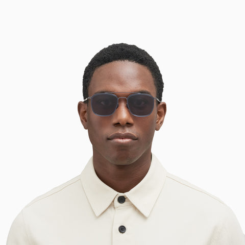 Mykita Jeppe A66 Blackberry / Deep Ocean - Cool Grey Solid