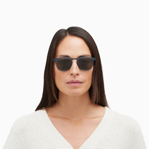 Mykita Cantara A62 Indigo / Deep Ocean - Raw Green Solid