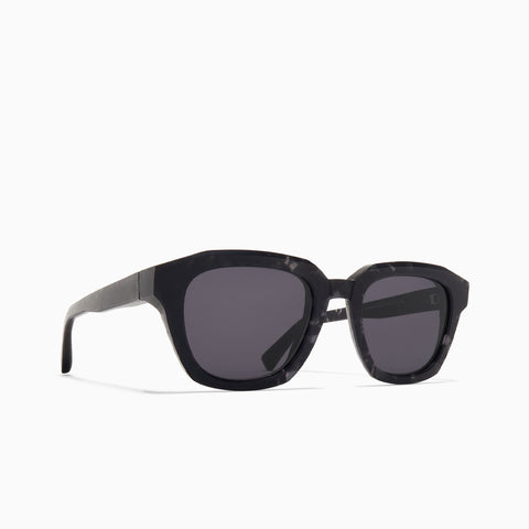 Mykita Kiene Chilled Raw Black Havana / Silver - Cool Grey Solid