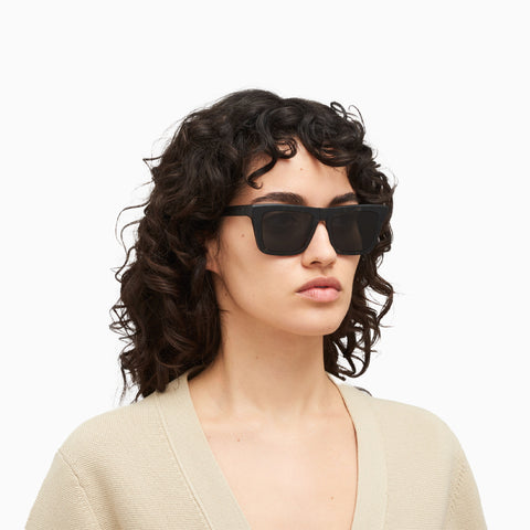 Mykita Lome Chilled Raw Black Havana / Silver - Dark Grey Solid