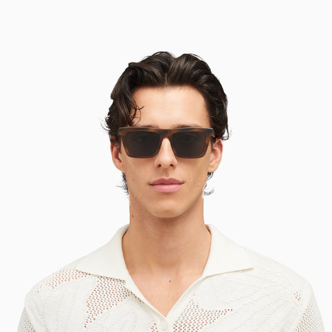 Mykita Lome Chilled Raw Galapagos / Silver - Dark Grey Solid