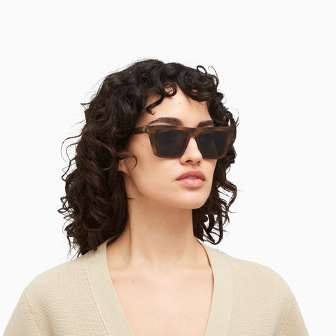 Mykita Lome Chilled Raw Galapagos / Silver - Dark Grey Solid