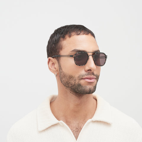 Mykita Leeland A16 Black / Antigua - Brown Solid