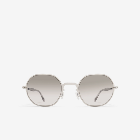 Mykita Santana Shiny Silver / Grey Gradient