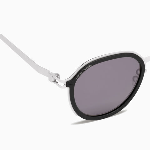 Mykita x Rimowa MR001 AL1-White Silver - Black / Coolgrey Solid