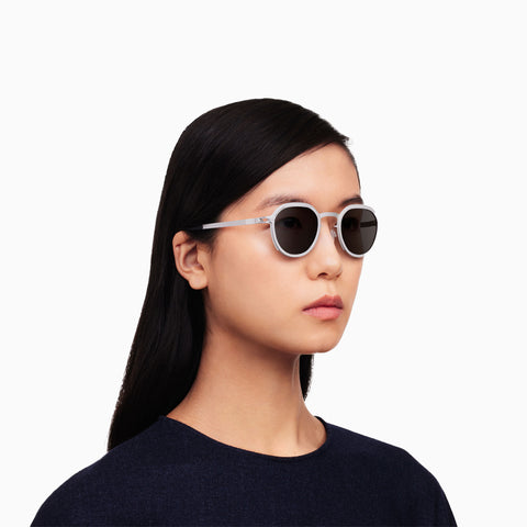Mykita x Rimowa MR001 AL2 White Silver / Silver - Darkgrey Solid