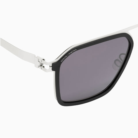 Mykita x Rimowa MR003 AL1-White Silver / Black - Coolgrey Solid