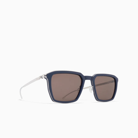 Mykita Embers MH75 Indigo / Shinysilver - Brown Solid