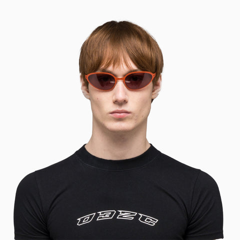 Mykita x 032C Bear Burnt Orange - Bordeaux Solid
