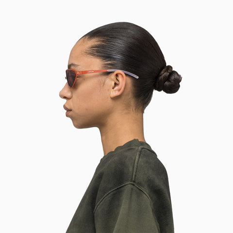 Mykita x 032C Bear Burnt Orange - Bordeaux Solid