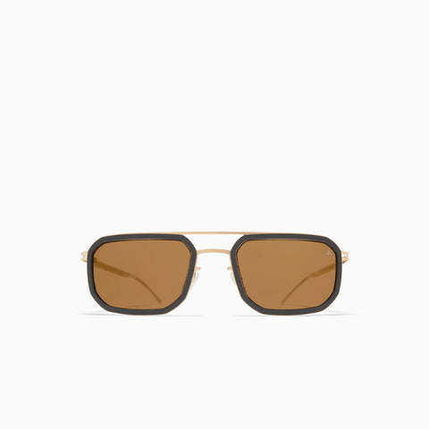 Mykita x Leica ML16 MH76-Leica Light CGD - Pitch BK / Leica Brown 85 Solid
