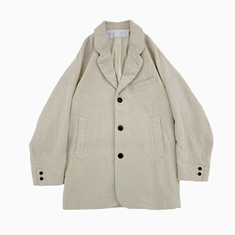 Visvim Galen Wool Jacket Ivory